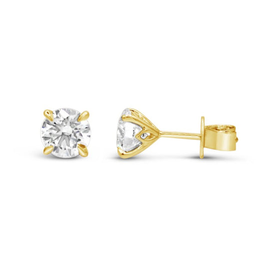Tulip Solitaire Studs